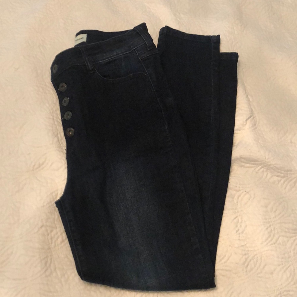 NWOT Sneak Peek sz 29 Dark Denim Skinny Jeans sz 29